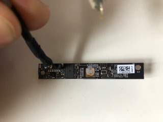 Back without plastic cover