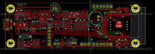 Sensor board PCB