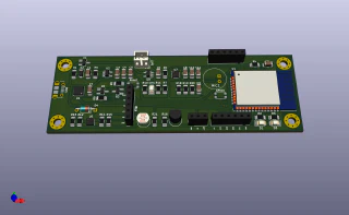 Sensor board 3D